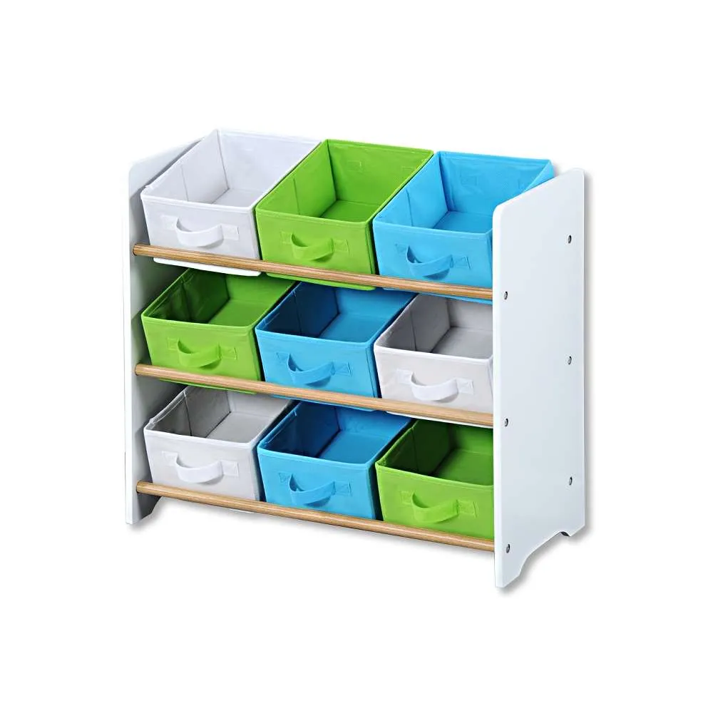 KESPER KSP17716 DEČIJA POLICA SA 9 KUTIJA OD PLATNA Slika 1