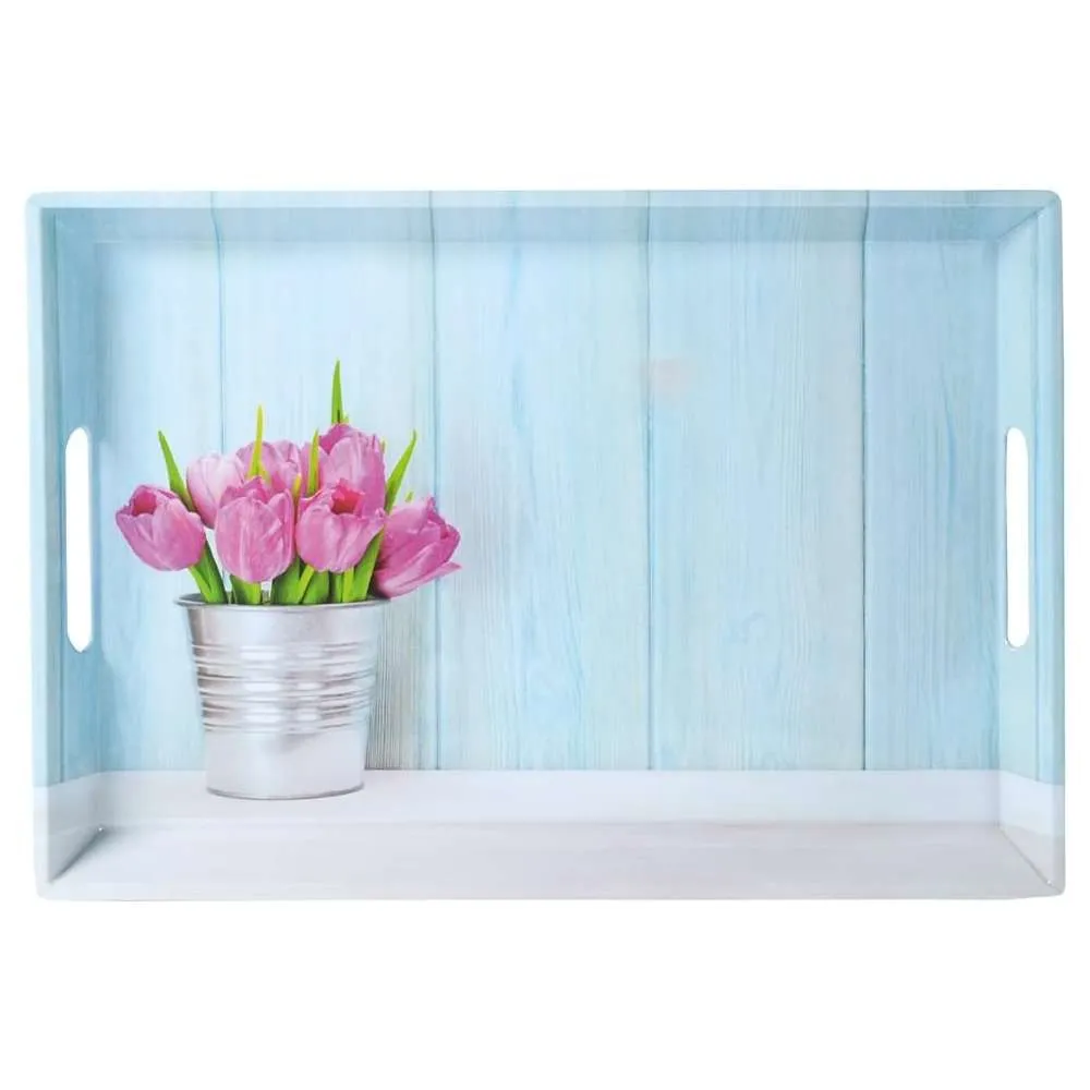 KESPER KSP77392 POSLUŽAVNIK 50 x 35 x 4.5 CM TULIPANI Slika 1