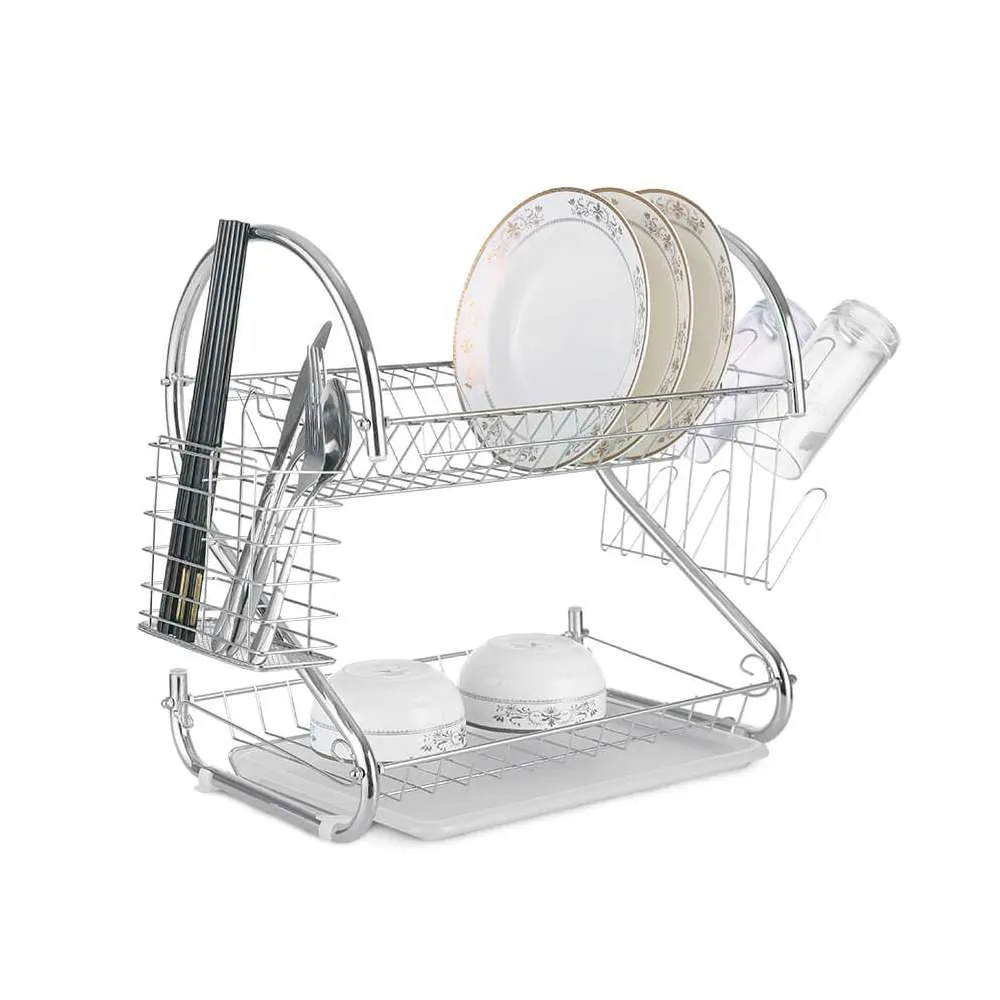 MAESTRO MR1025-38 OCEĐIVAČ ZA SUDOVE 2 NIVOA 38CM Slika 1