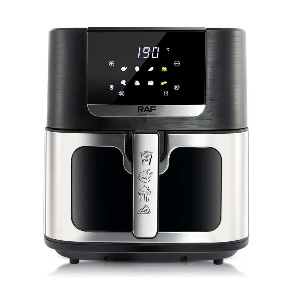 RAF R.5015 FRITEZA NA VRUĆ VAZDUH CRNA 8L Slika 1