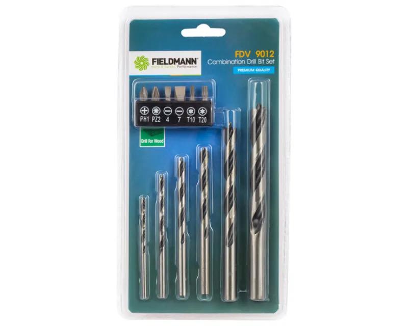 FIELDMANN FDV 9012 Set burgija i bitova (12 delova) Slika 1