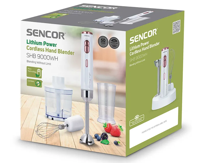 SENCOR SHB 9000WH 3u1 Bežični ručni blender  Slika 8