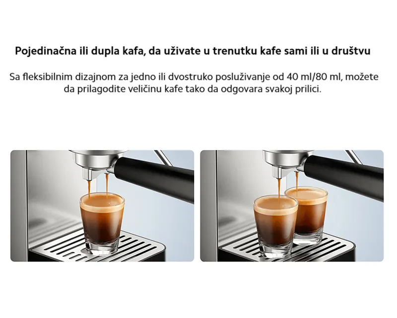 XIAOMI Semi-automatic Espresso Machine EU (BHR9798EU)  Slika 9