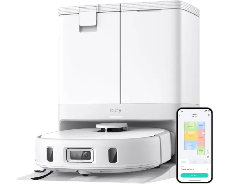 ANKER Eufy Omni X10 Pro MopMaster Robot Usisivač sa bazom beli Slika 1