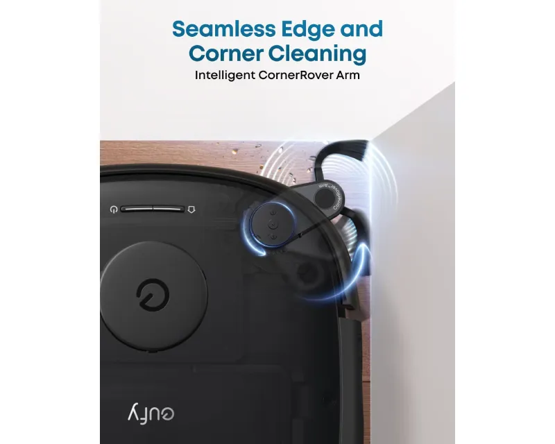 ANKER Eufy Omni E25 HydroJet Robot Usisivač sa bazom crni Slika 8