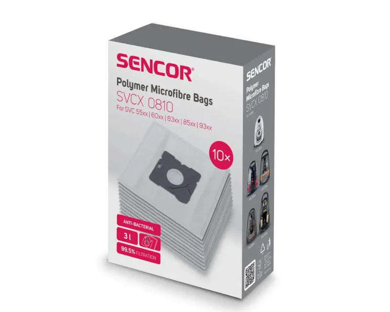 SENCOR SVCX 0810 Kese za usisivač SVC 55/60/83/85/93 (10 kom) Slika 2