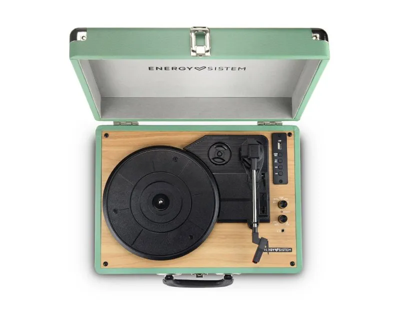 ENERGY SISTEM Aquamarine Retrospin Gramofon (M50022)  Slika 2