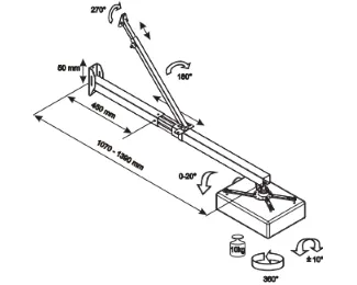 VEGA WMC 39-140 zidni nosač za Short Throw projektor  Slika 2