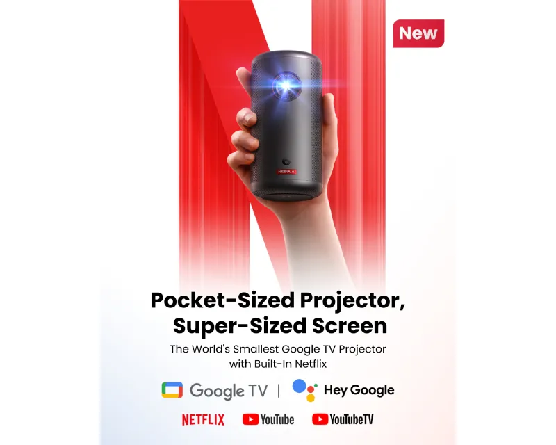 ANKER Nebula Capsule 3 Full HD Android TV projektor  Slika 4