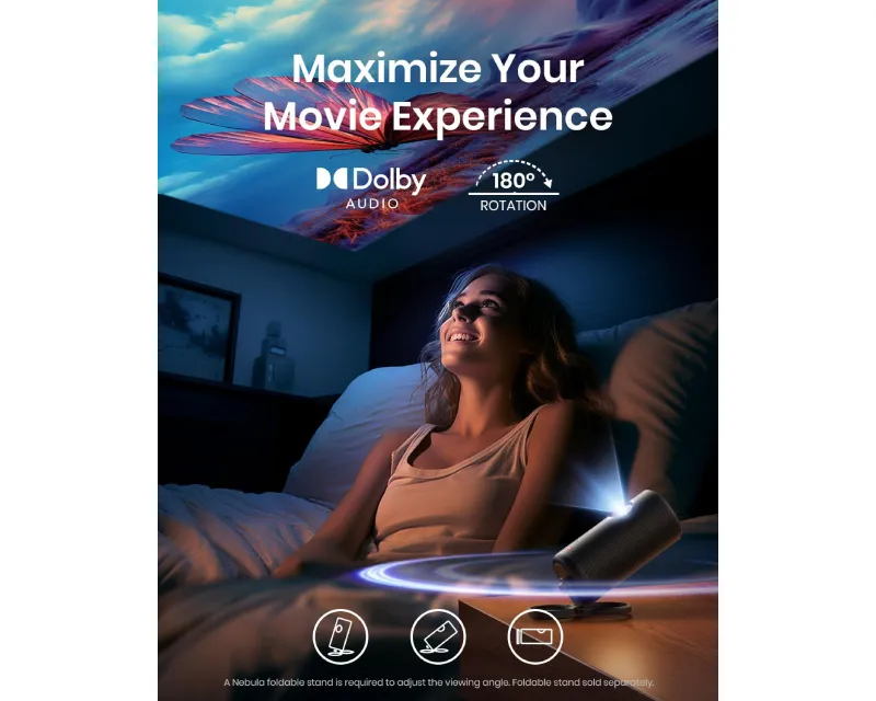 ANKER Nebula Capsule 3 Full HD Android TV projektor  Slika 7