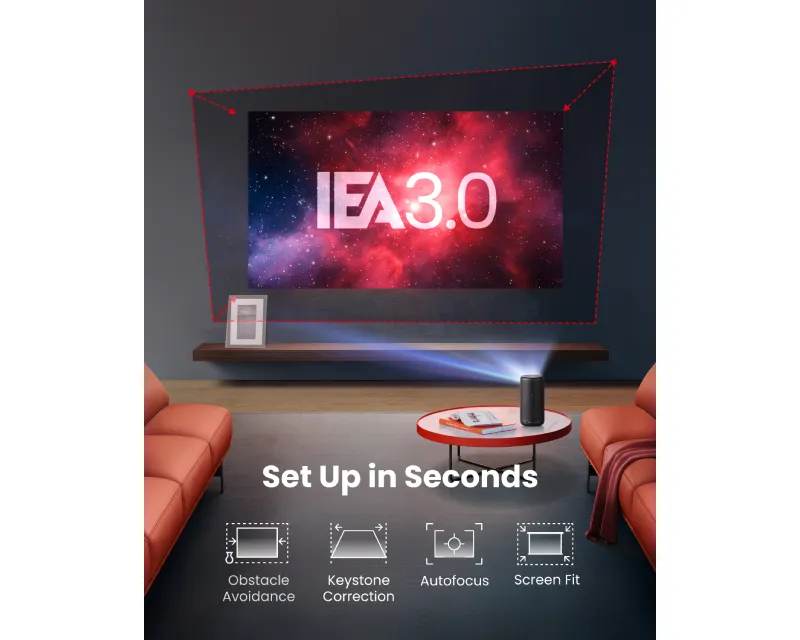 ANKER Nebula Capsule 3 Full HD Android TV projektor  Slika 8