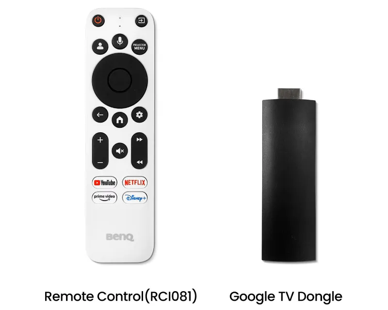 BENQ TH575i prenosivi Lamp Full HD 3800 ANSI lumena 15000:1 WiFi Google TV projektor  Slika 4