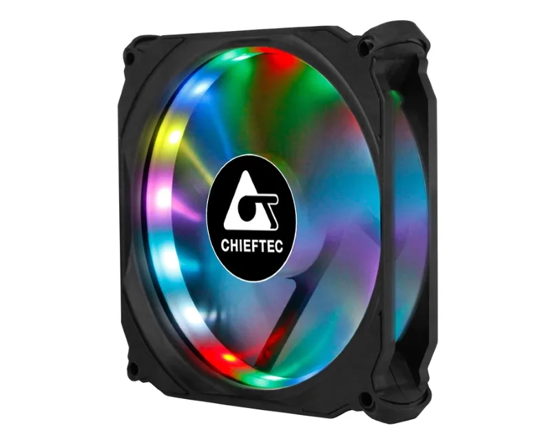 CHIEFTEC Set Ventilatora Tornado RGB CF-3012-RGB 120 x 120 x 25mm (3 komada)  Slika 2