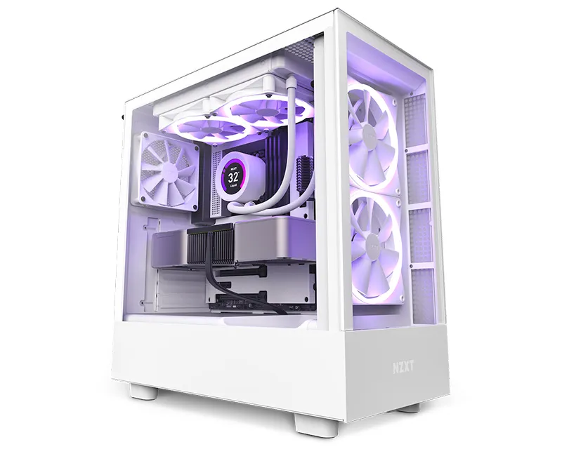 NZXT H5 Elite Gaming kućište belo (CC-H51EW-01)  Slika 1