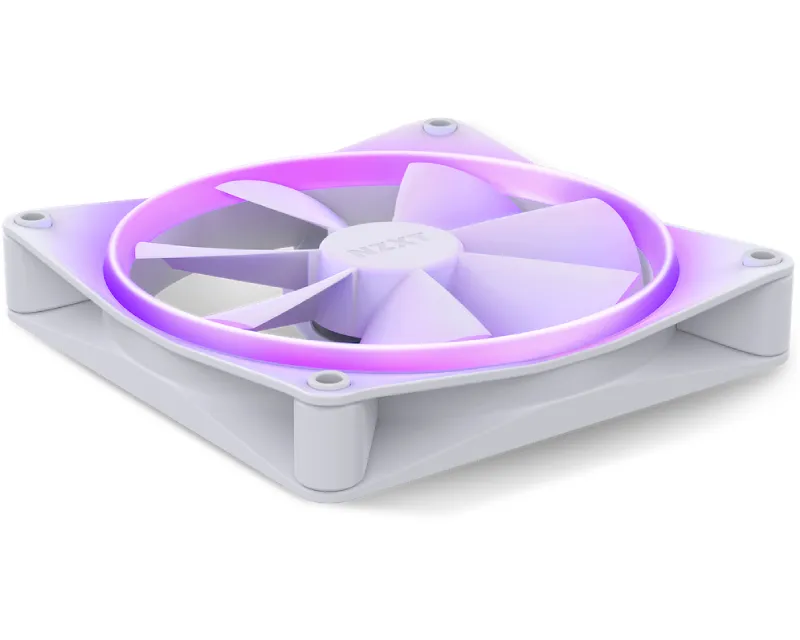 NZXT F140 RGB 140mm ventilator beli (RF-R14SF-W1)  Slika 3