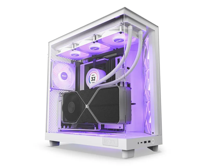 NZXT H6 Flow RGB kućište belo (CC-H61FW-R1)  - Image 3