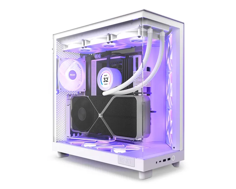 NZXT H6 Flow RGB kućište belo (CC-H61FW-R1)  - Image 5