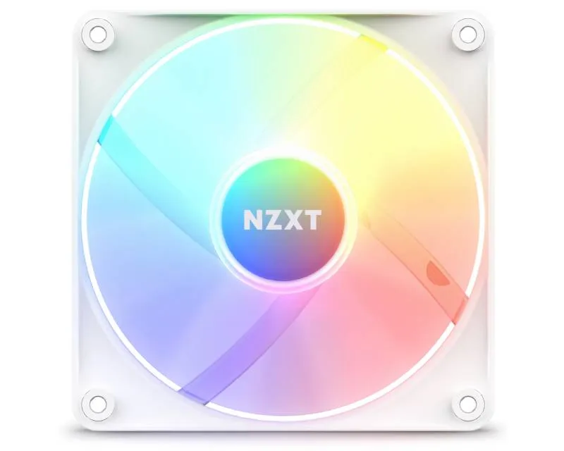 NZXT F120RGB Core 120mm ventilator beli (RF-C12SF-W1)  Slika 4