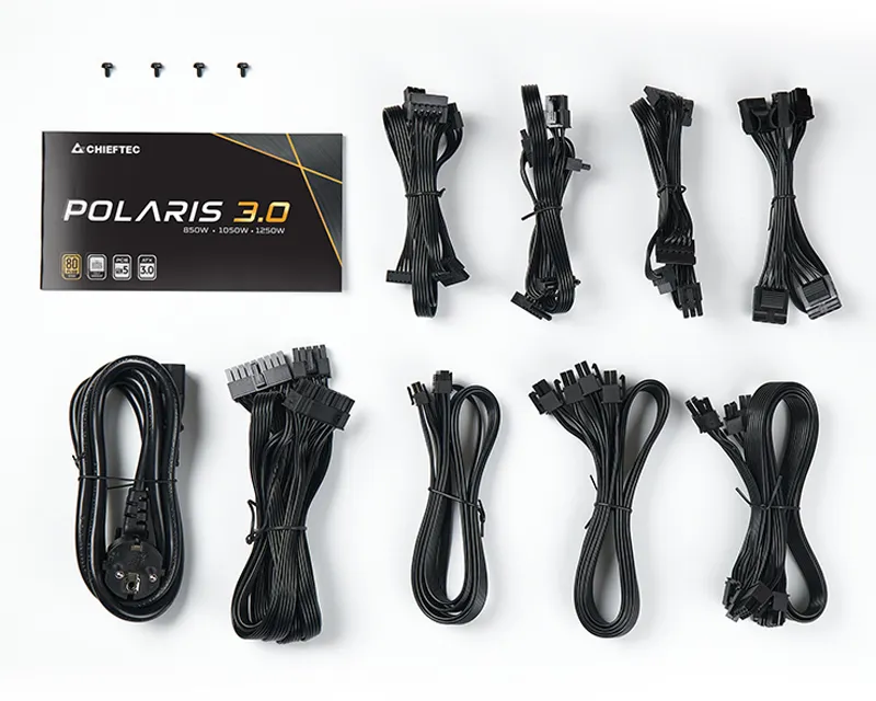CHIEFTEC PPS-1250FC-A3 1250W POLARIS 3.0 80Plus Gold modularno napajanje 5Y  Slika 8