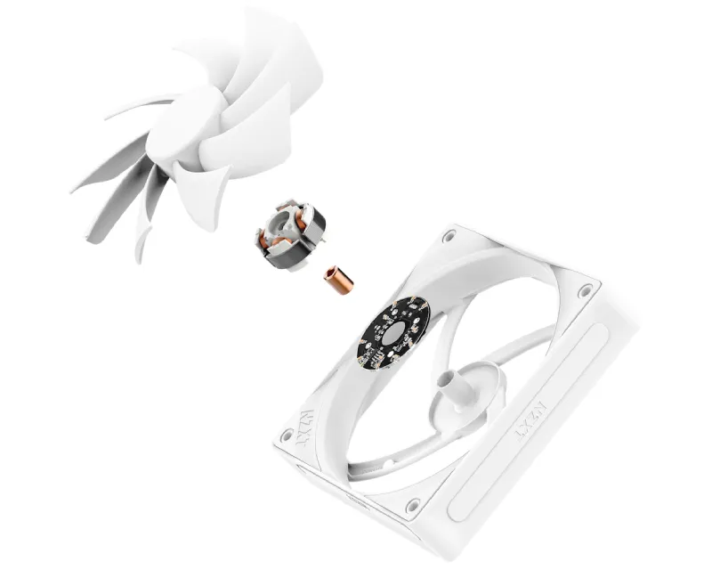NZXT F120Q 120mm ventilator beli (RF-Q12SF-W2)  Slika 6