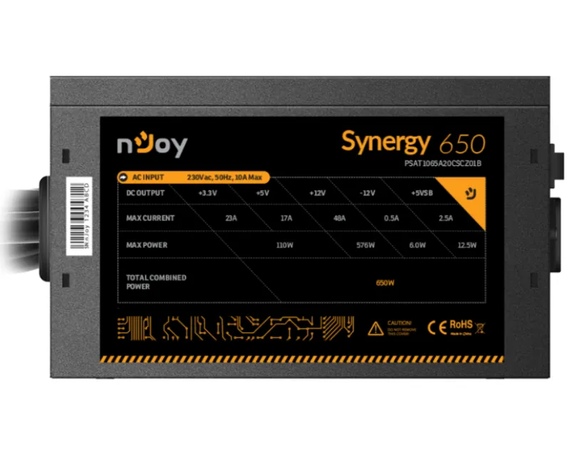 NJOY Synergy 650 650W napajanje (PSAT1065A20CSCZ01B) Slika 5