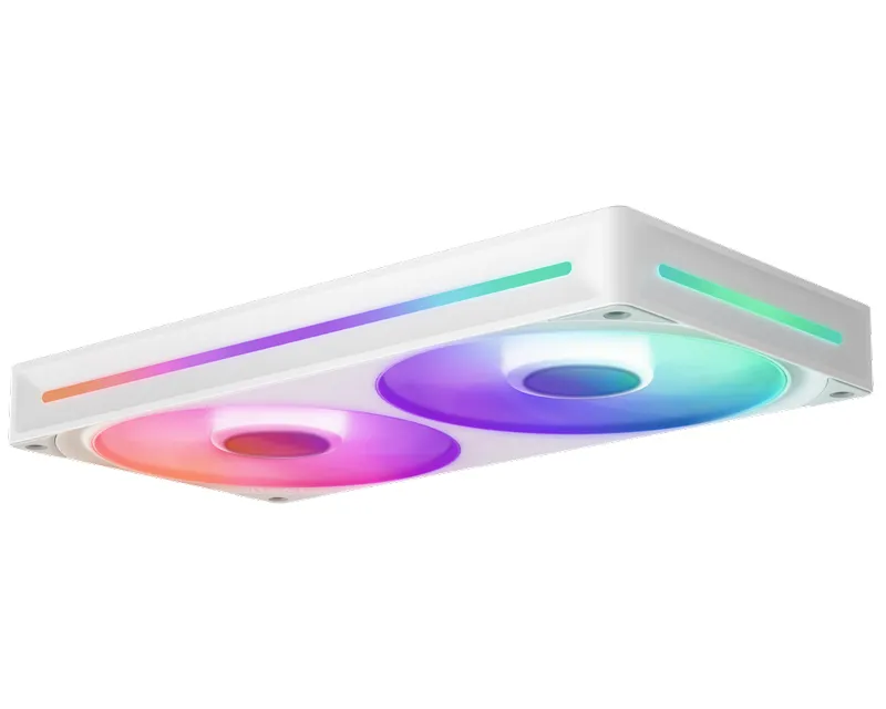NZXT F280 RGB Core 280mm ventilator beli (RF-U28HF-W1)  Slika 3