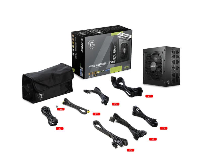 MSI MAG A850GL PCIE5 850W napajanje  Slika 4