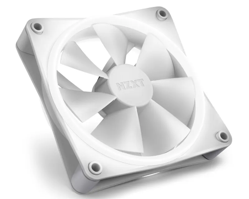 NZXT F120 RGB Duo 120mm ventilator beli (RF-D12SF-W1) Slika 3