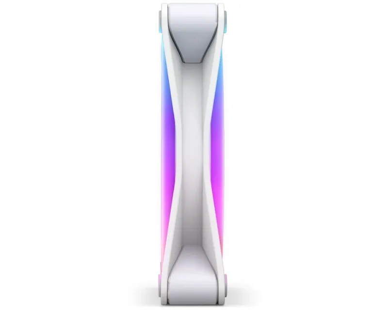 NZXT F120 RGB Duo 120mm ventilator beli (RF-D12SF-W1) Slika 5