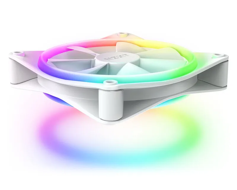 NZXT F120 RGB Duo 120mm ventilator beli (RF-D12SF-W1) Slika 7