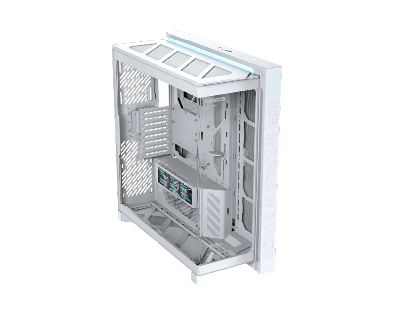 ASUS ROG CRONOX GR801 CURVE TG ARGB WHITE Gaming kućište belo  Slika 2