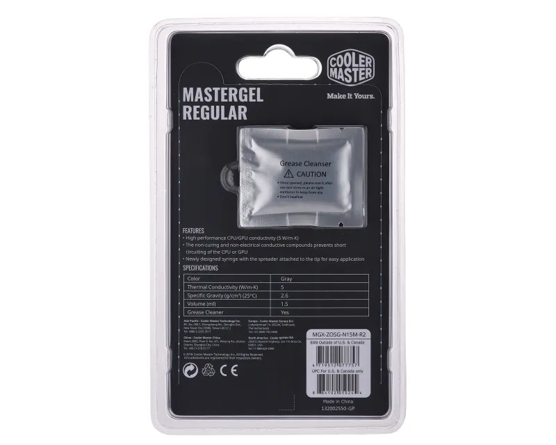 COOLER MASTER MasterGel Regular termalna pasta (MGX-ZOSG-N15M-R2)  Slika 3