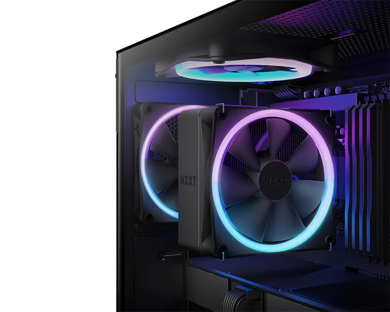 NZXT T120 RGB procesorski hladnjak crni (RC-TR120-B1)  Slika 5