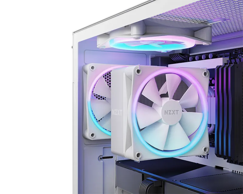 NZXT T120 RGB procesorski hladnjak beli (RC-TR120-W1)  Slika 5