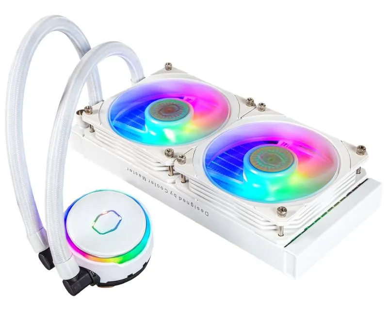 COOLER MASTER MasterLiquid PL240 FLUX White Edition vodeno hlađenje belo (MLY-D24M-A23PZ-RW)  Slika 3