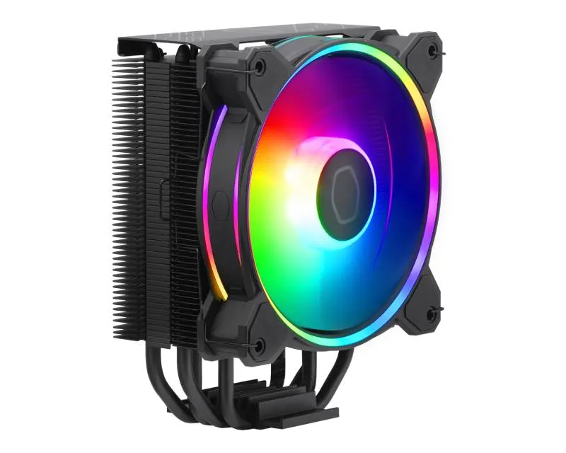 COOLER MASTER HYPER 212 HALO Black ARGB RR-S4KK-20PA-R1 procesorski hladnjak  Slika 1