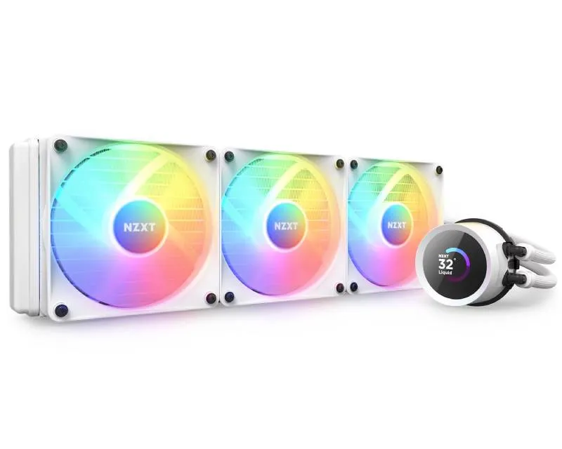 NZXT Kraken 360 RGB vodeno hlađenje belo (RL-KR360-W1) Slika 1