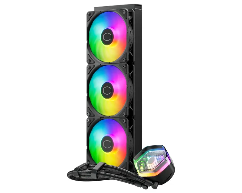 COOLER MASTER MasterLiquid ML360 Atmos ARGB vodeno hlađenje crno (MLX-D36M-A25PZ-R1)  Slika 2