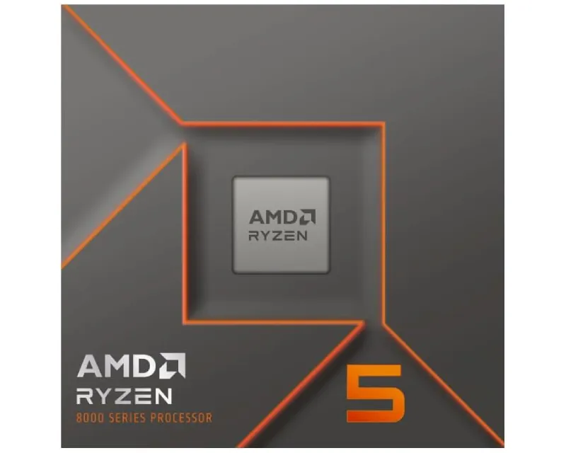 AMD RYZEN 5 8400F 6 cores do 4.7 GHz BOX (100-100001591BOX) procesor Slika 2
