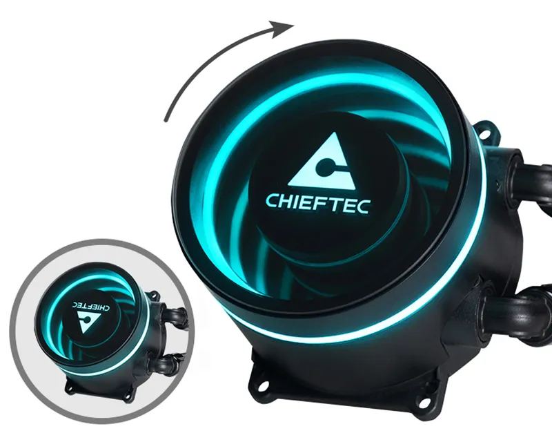 CHIEFTEC Iceberg 240 CLC-240-RGB vodeno hlađenje  Slika 5
