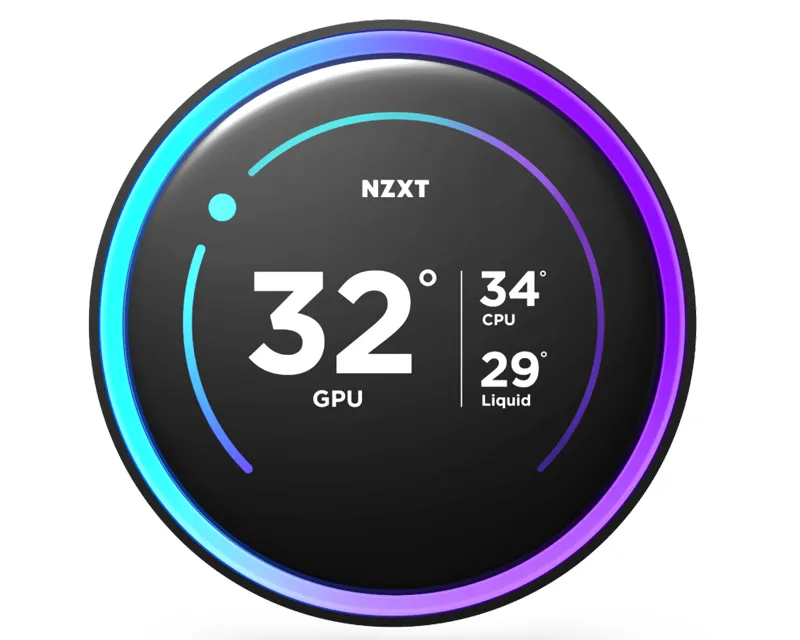 NZXT Kraken Elite 240 RGB V2 vodeno hlađenje crno (RL-KR24E-B2)  Slika 3