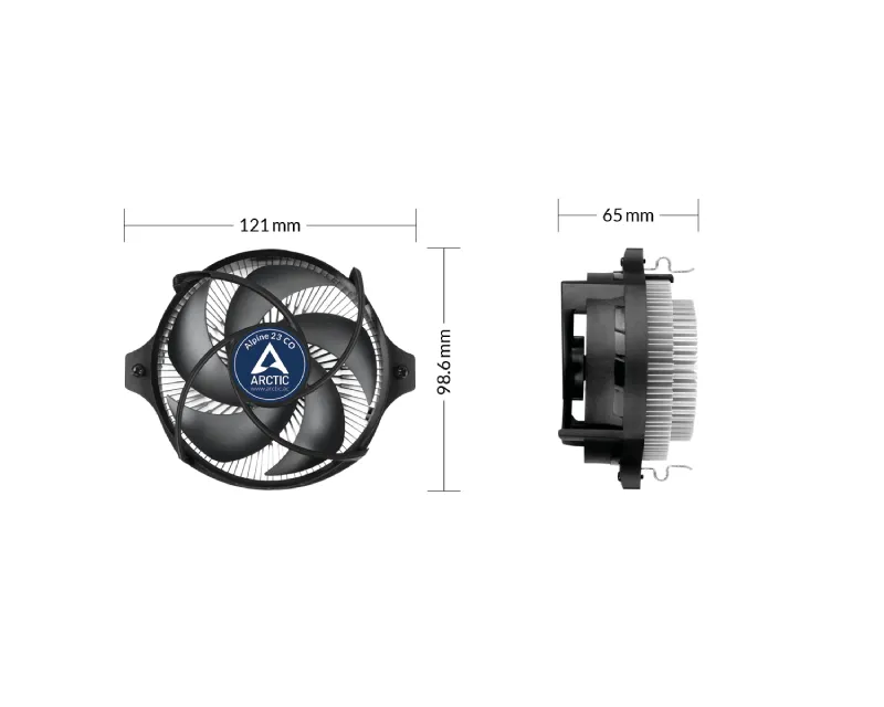 ARCTIC Alpine 23 CO AMD procesorski hladnjak (ACALP00036A) Slika 5