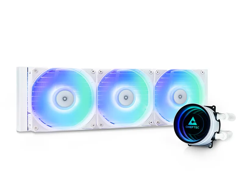 CHIEFTEC Iceberg 360 CLC-360-RGB-W belo vodeno hlađenje Slika 2