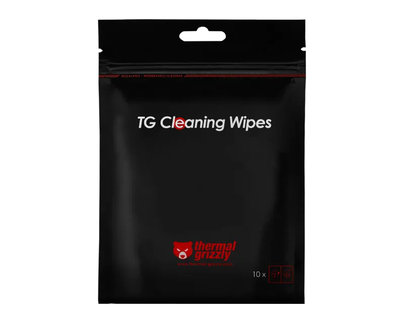THERMAL GRIZZLY TG Cleaning Wipes - maramice za čišc´enje (TG-CW-10)  Slika 4