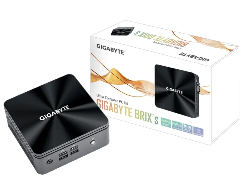 GIGABYTE GB-BRI5H-10210(E) BRIX Mini PC Intel i5-10210U 1.6 GHz(4.20 GHz)  Slika 1