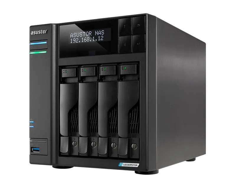 ASUSTOR NAS Storage Server LOCKERSTOR 4 Gen2 AS6704T  Slika 4