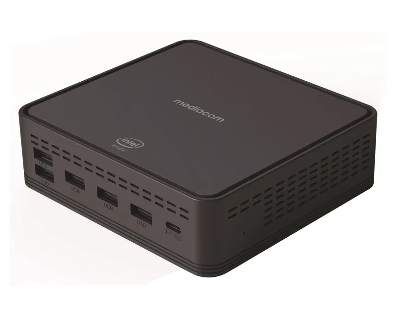 MEDIACOM MP103 Mini PC Intel Celeron N4020 1.1GHz (2.8GHz) 4GB 128GB Win11Home  Slika 3