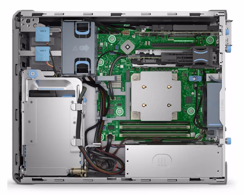 DELL PowerEdge T160 Xeon 6 6315P 4C 1x16GB H355 2x480GB SSD RI 3X2TB SATA 500W 3YR ProSupport  Slika 4