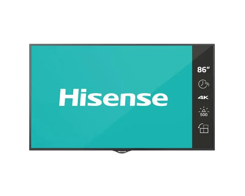 HISENSE 86 inča 86BM66AE 4K UHD 500 nita Digital Signage Display - 24/7 Operation  Slika 2