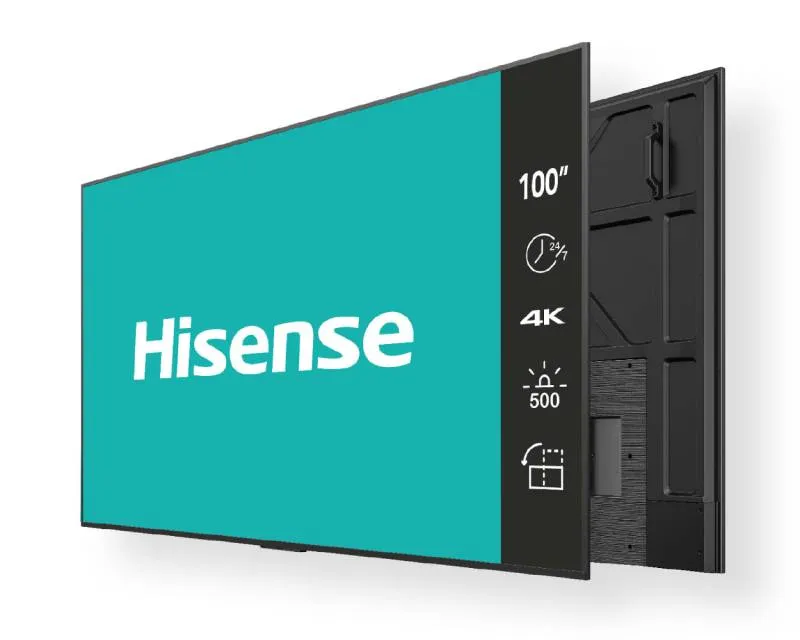 HISENSE 100 inča 100BM66D 4K UHD 500 nita Digital Signage Display - 24/7 Operation  - Image 1